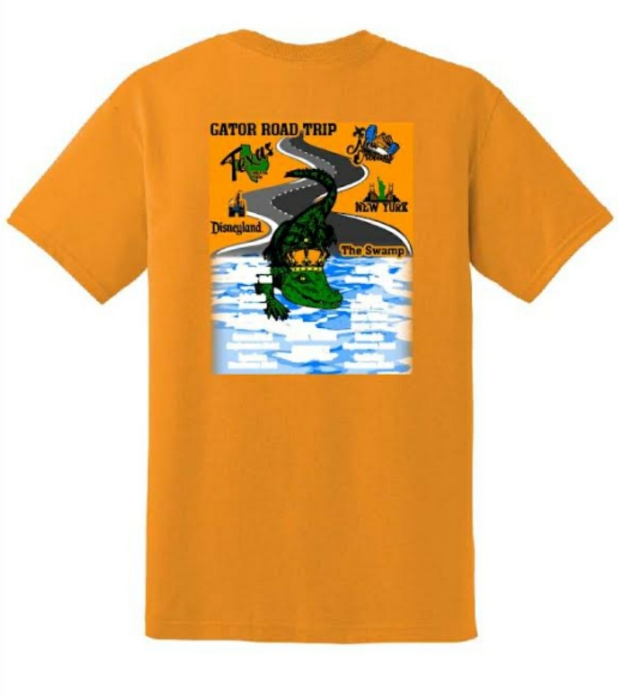 Gator Road Trip Homeing T-Shirt