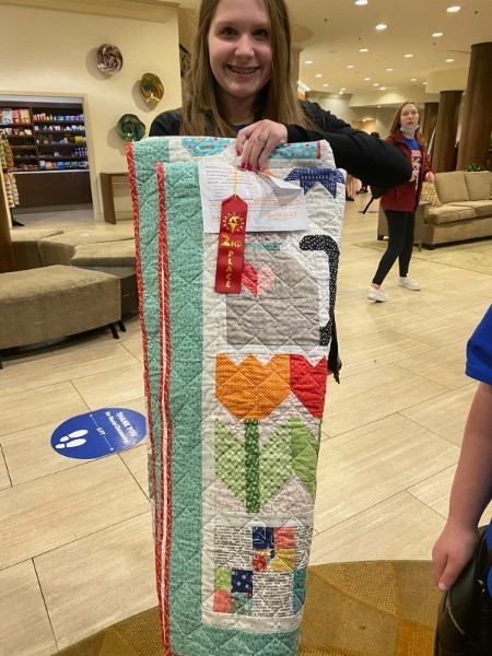 Jr. BETA 2nd Place in Visual Arts-Fiber Arts